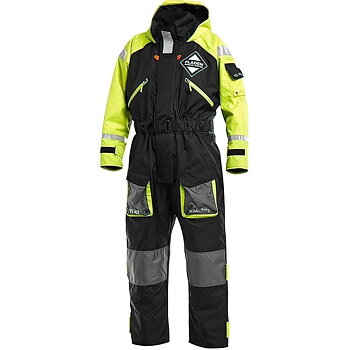 Flytoverall Fladen 845XY svart/gul