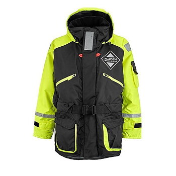 Flytjacka Fladen 846XY svart/gul