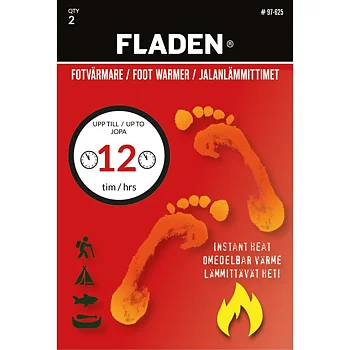 Fotvärmare Fladen 2-pack