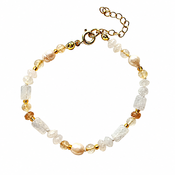 IAMLUND Solstänk vit armband 