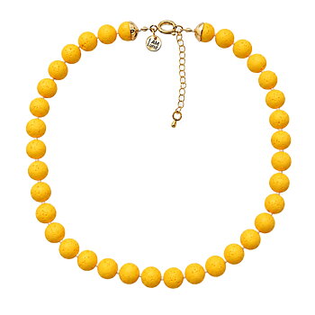 IAMLUND Bridge Kulhalsband gul