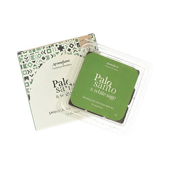 Aromafume Incense Bricks Palo Santo & White Sage -- 40G