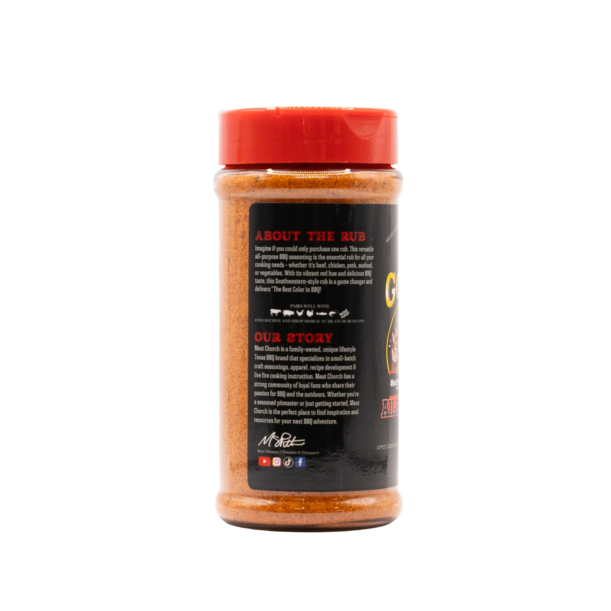 Meat Church The Gospel All Purpose BBQ Rub - 3
