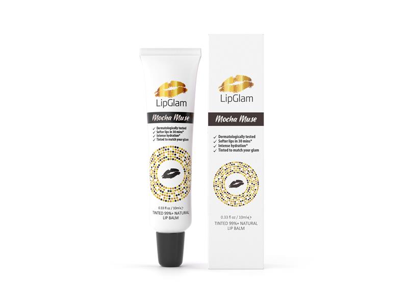 LipGlam Tinted Lip Balm -Mocha Muse