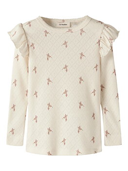 NMFRACHELLO TYL LS SLIM TOP HEA LIL Turtledove BIRD