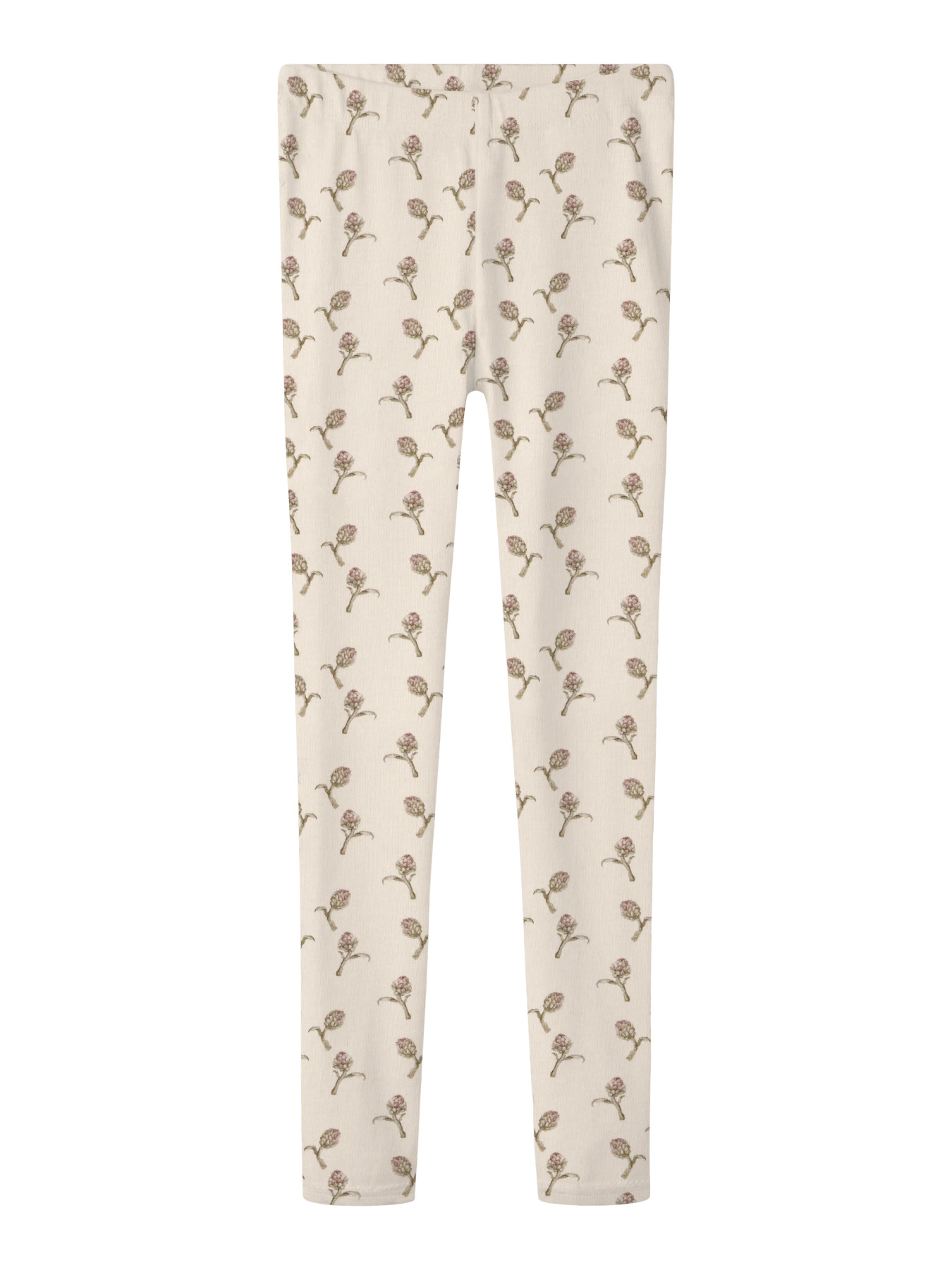 NMFGAYO SAG SLIM LEGGINGS LIL Turtledove ARTICHOKE