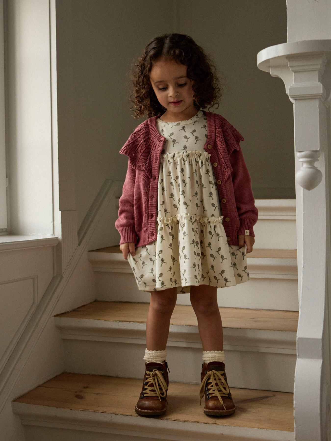 NMFGAYO SEL LS DRESS LIL Turtledove ARTICHOKE - 6
