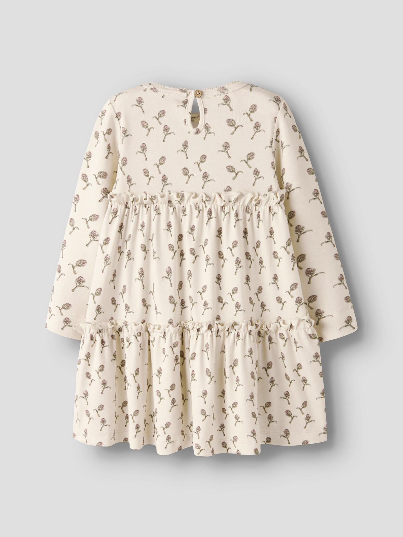 NMFGAYO SEL LS DRESS LIL Turtledove ARTICHOKE - 3