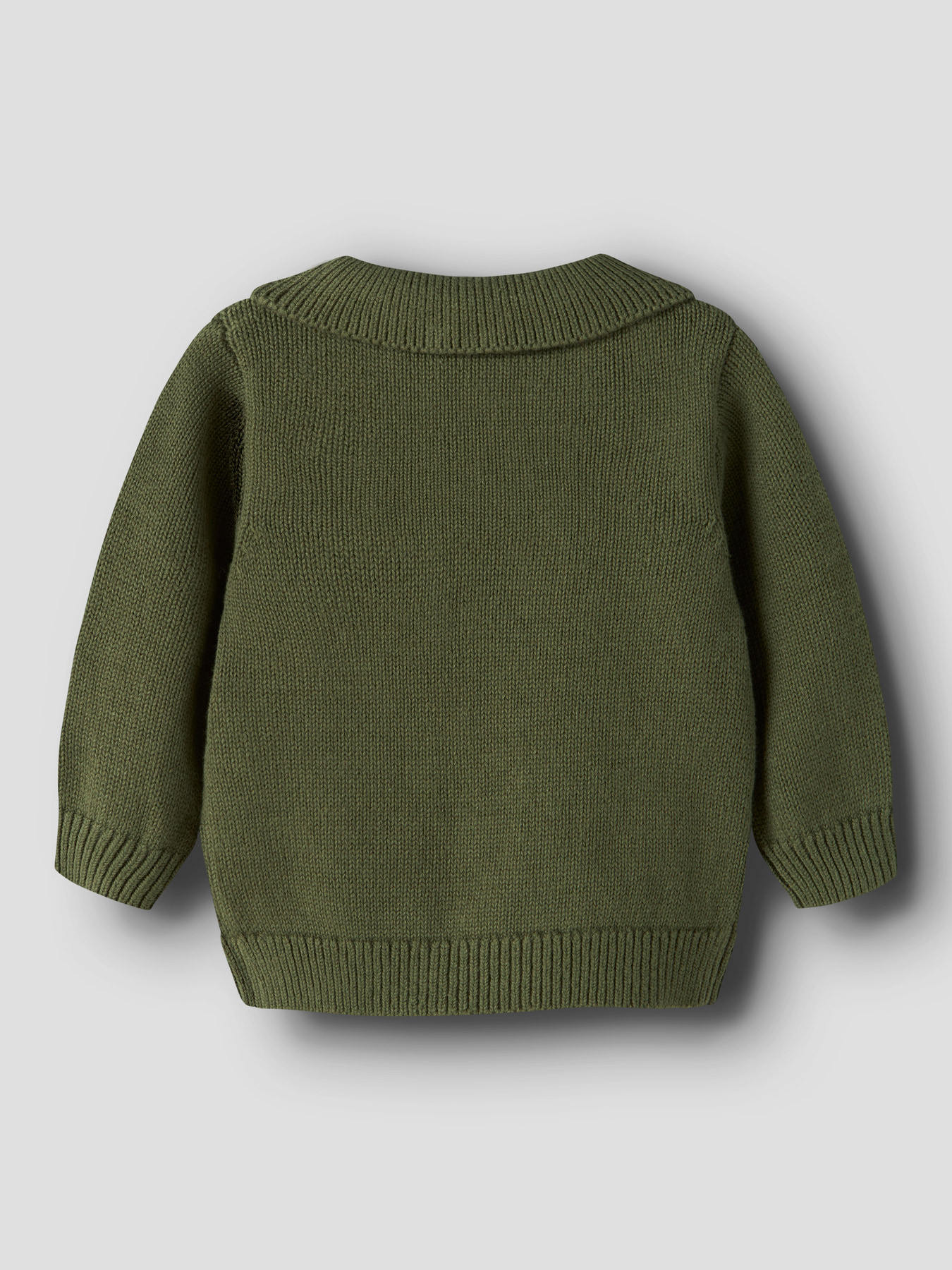 NBMOLO LS KNIT POLO LIL Cypress - 3