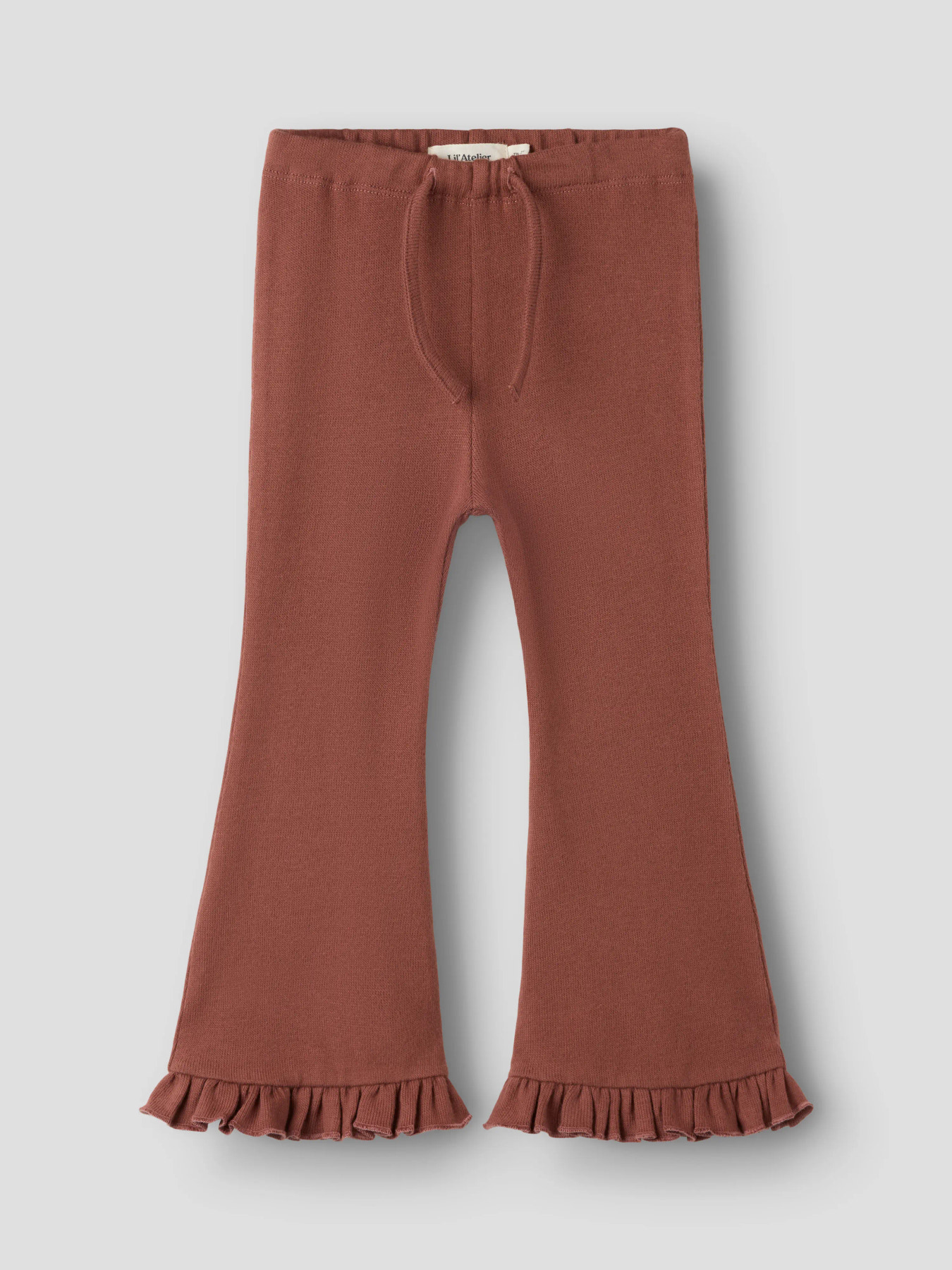 NMFTHORO HAR BOOTCUT PANT LIL Mahogany - 2