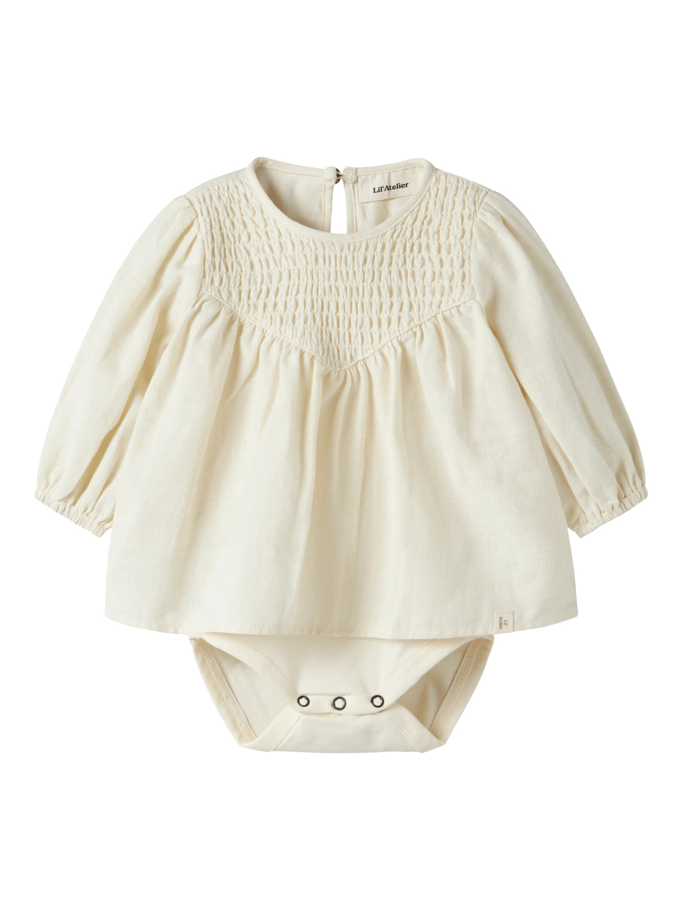 NBFNELLA LS LOOSE BODY SHIRT LIL Turtledove