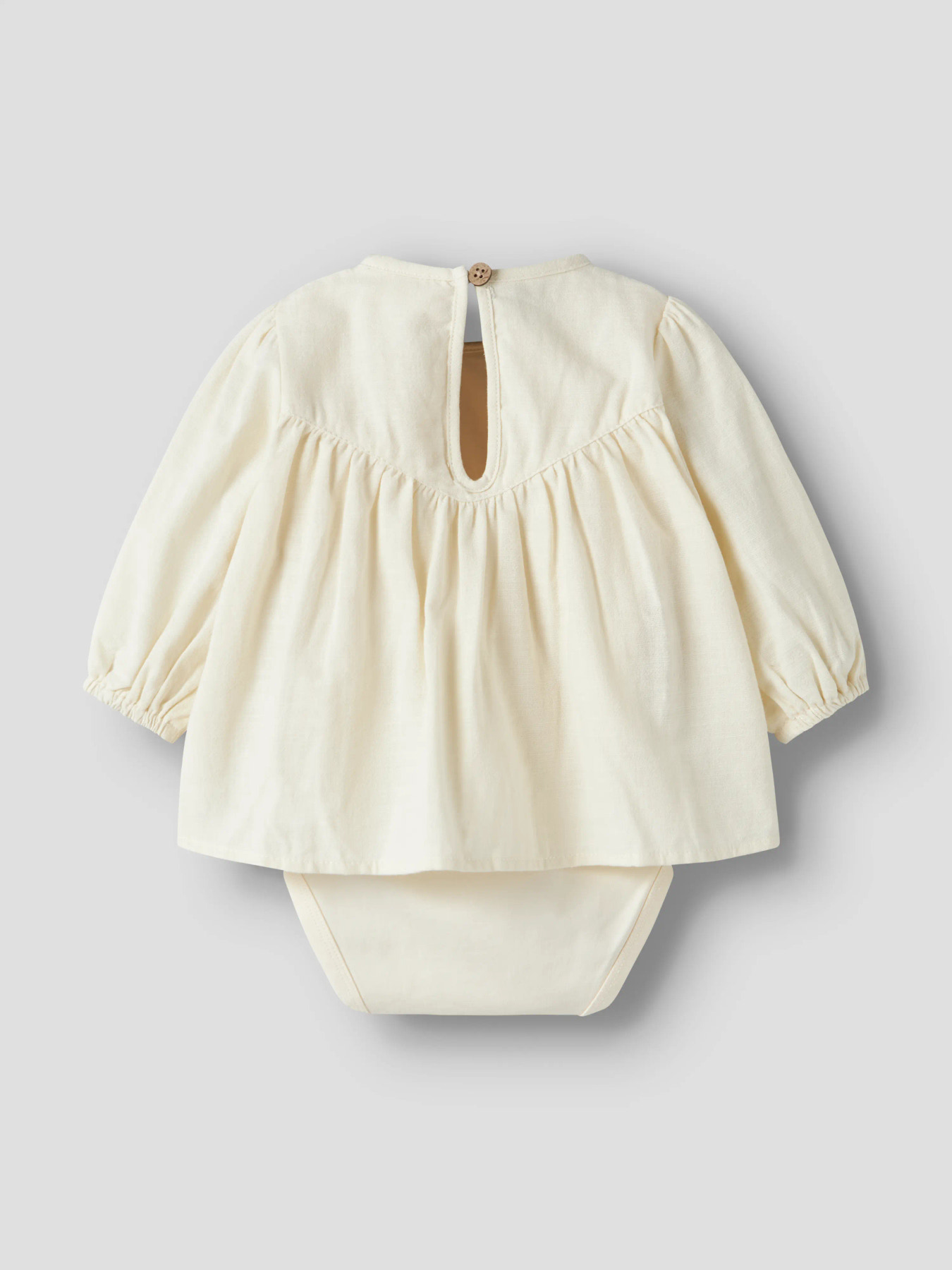 NBFNELLA LS LOOSE BODY SHIRT LIL Turtledove - 3