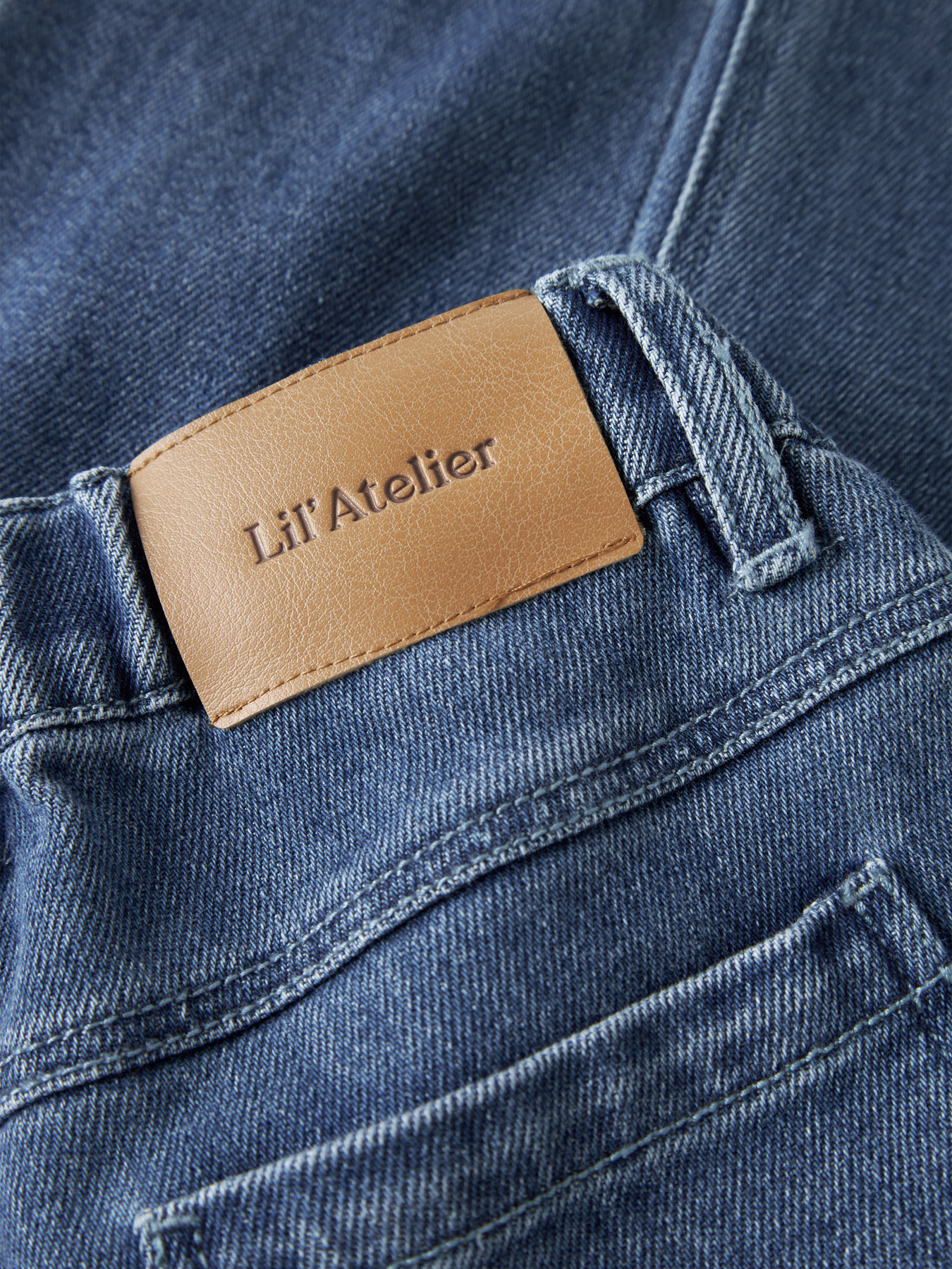NMMOBELLO LOOSE JEANS 1144-SE LIL Dark Blue Denim - 4