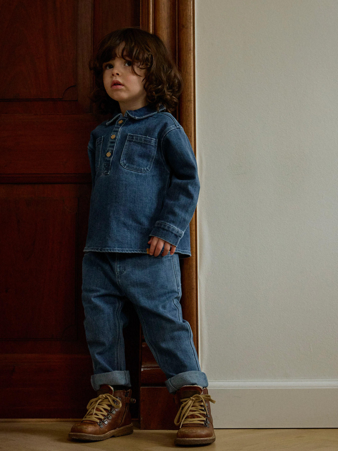 NMMOBELLO LOOSE JEANS 1144-SE LIL Dark Blue Denim - 7