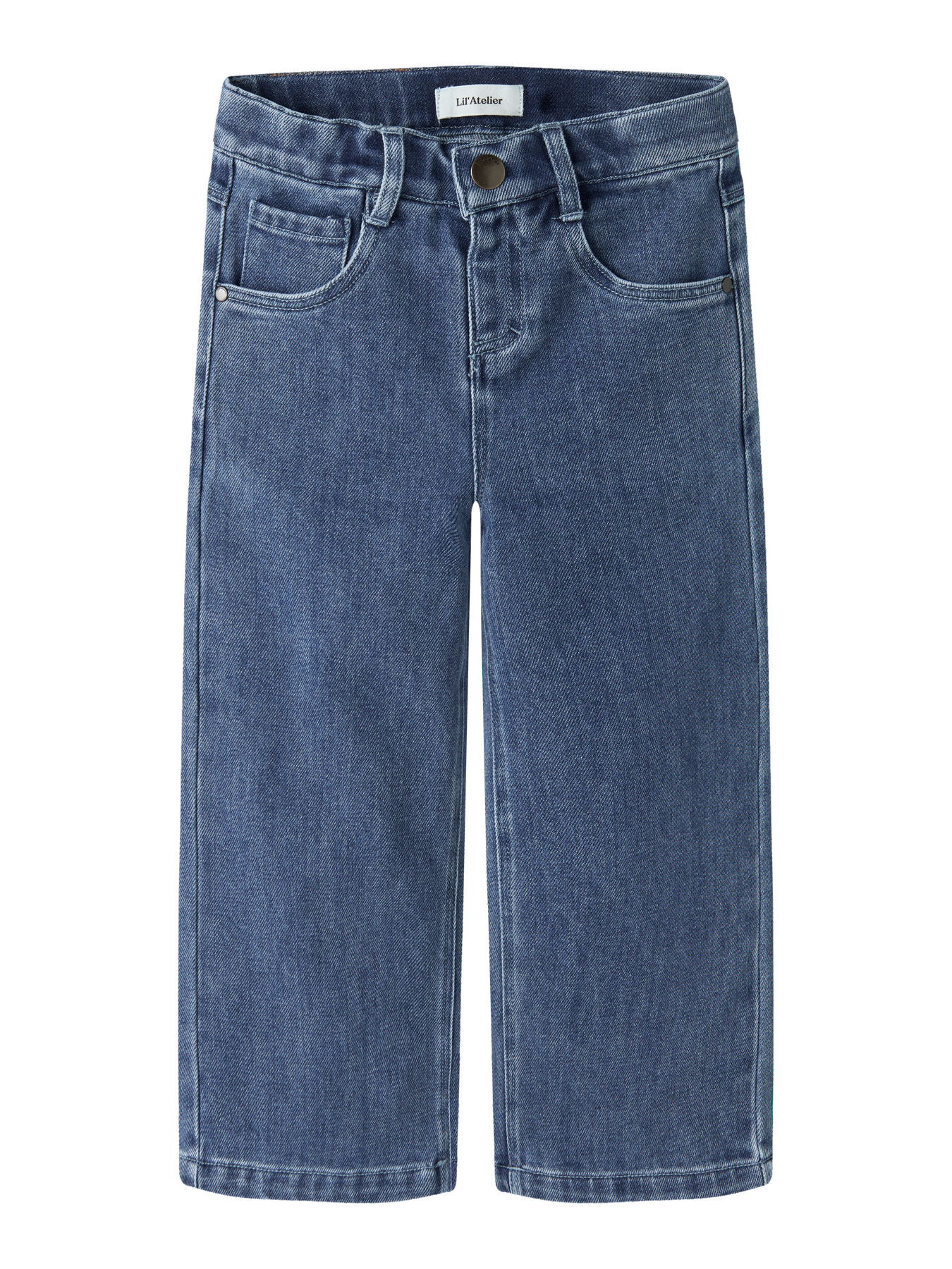 NMFOBELLO WIDE JEANS 1144-SE LIL Dark Blue Denim