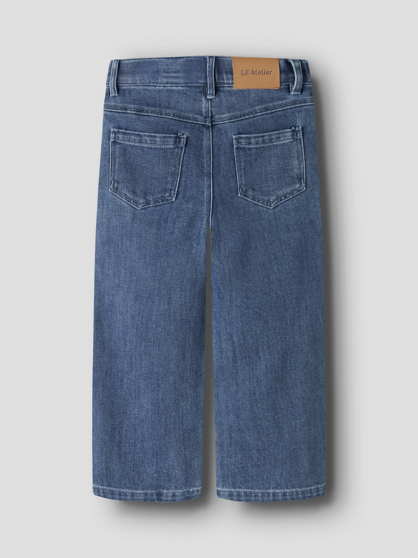 NMFOBELLO WIDE JEANS 1144-SE LIL Dark Blue Denim - 3