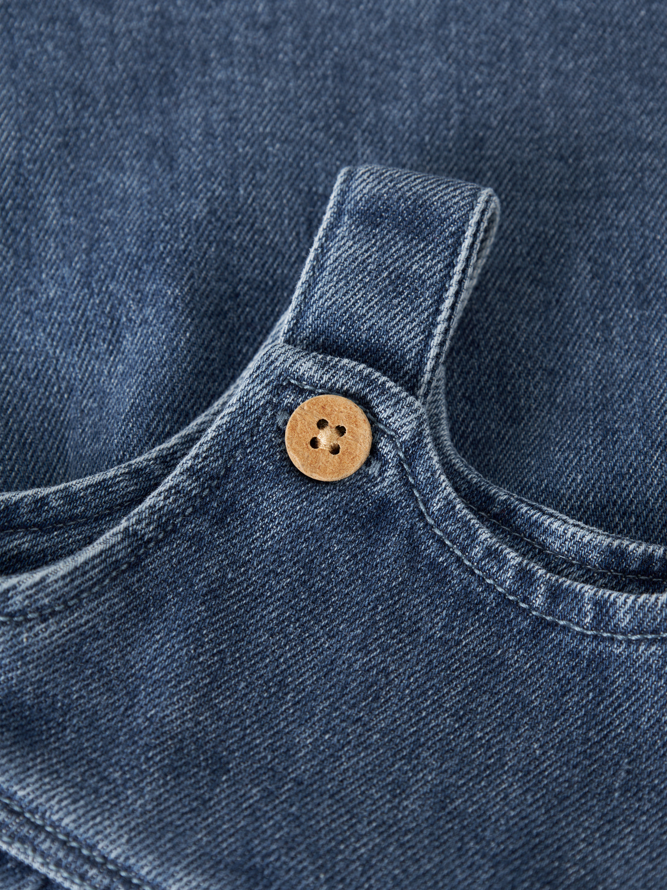 NBFOBELLO LOOSE DNM SPENCER 1144-SE LIL Dark Blue Denim - 4
