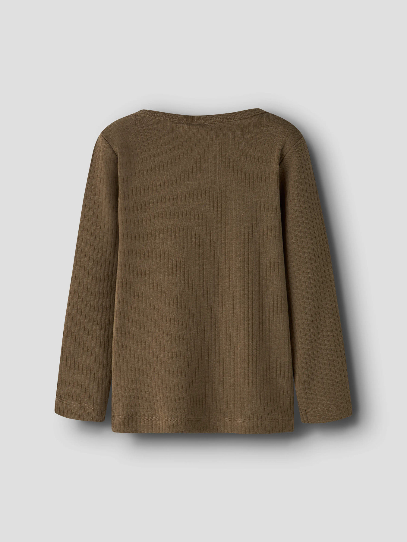 NMMGABO BOB LS SLIM TOP LIL Teak - 3