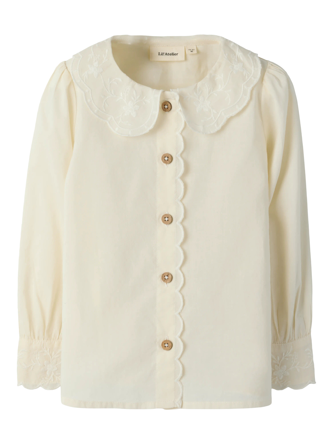 NMFOLA LS LOOSE SHIRT LIL Turtledove