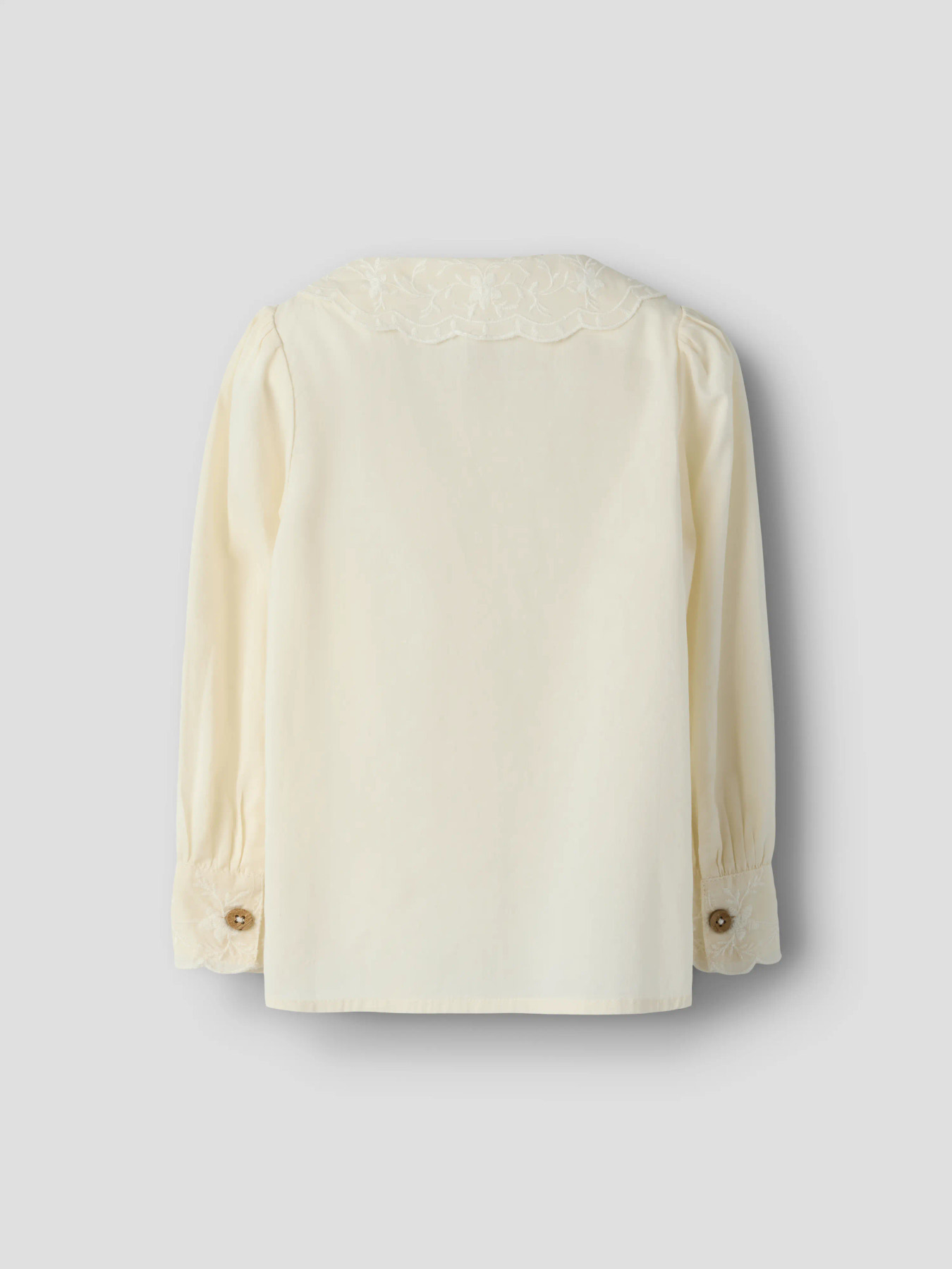 NMFOLA LS LOOSE SHIRT LIL Turtledove - 3