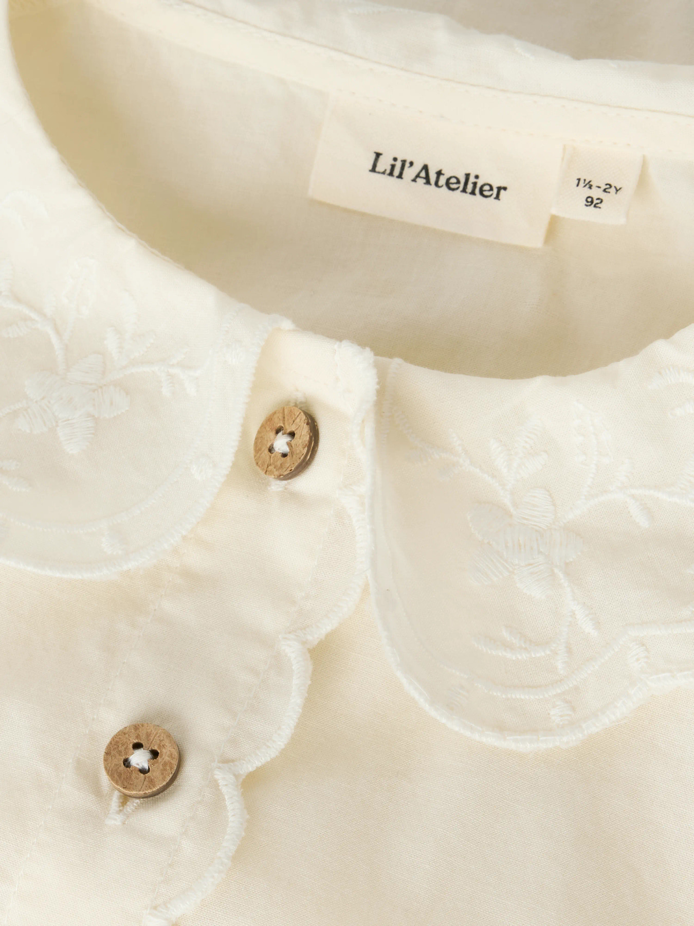 NMFOLA LS LOOSE SHIRT LIL Turtledove - 4