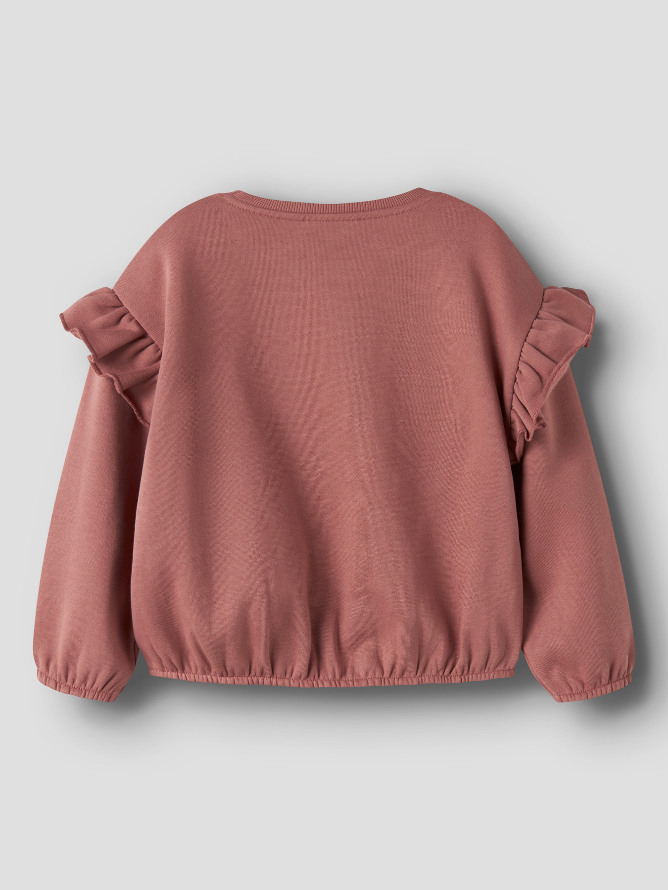NMFKILANO LS LOOSE SWEAT BRU LIL Withered Rose - 3