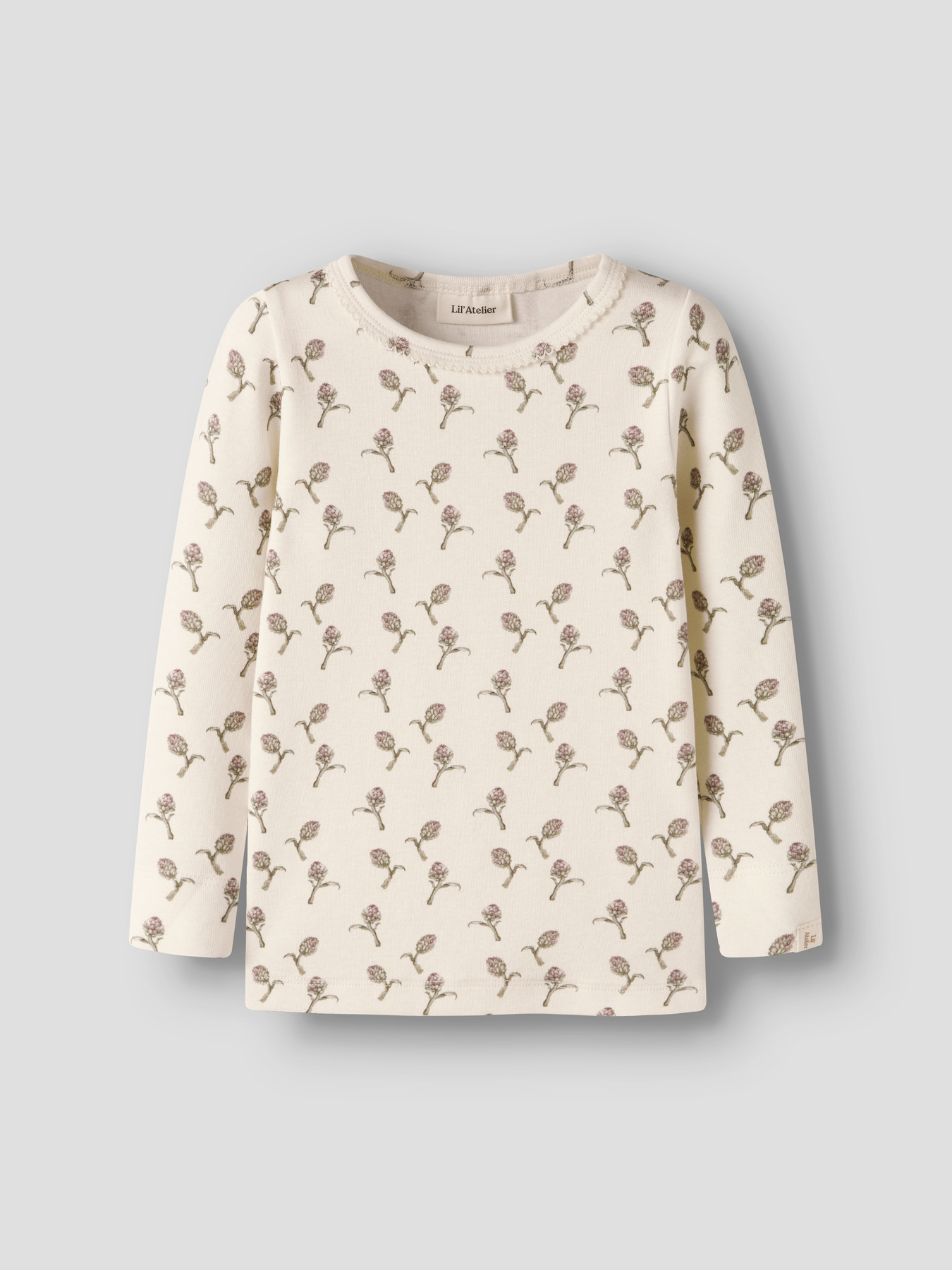 NMFGAYO SIG LS SLIM TOP LIL Turtledove ARTICHOKE - 2