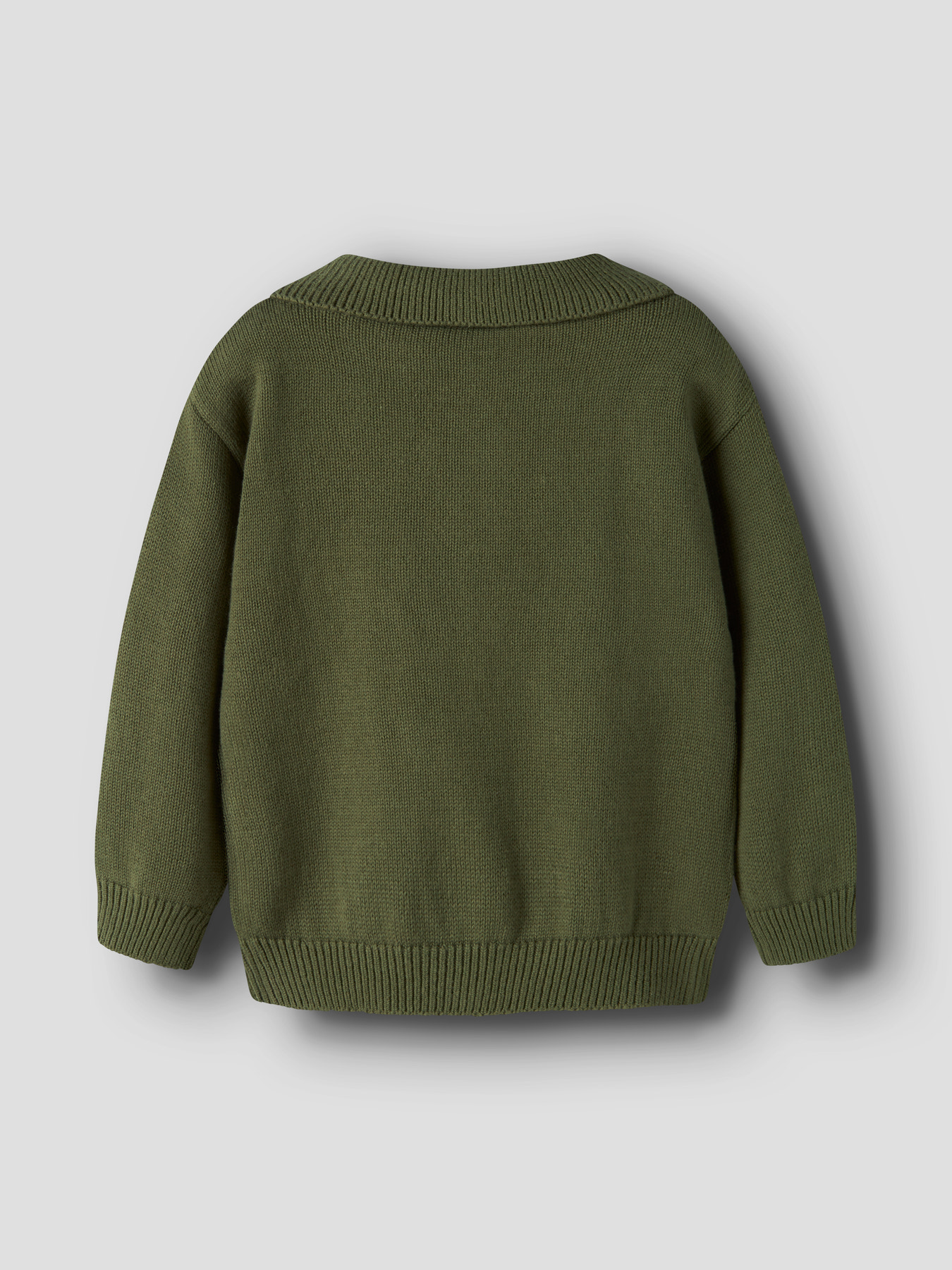 NMMOLO LS KNIT POLO LIL Cypress - 3
