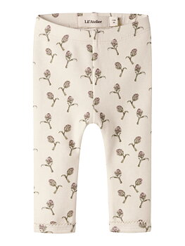 NBFGAYO SIN SLIM LEGGINGS LIL Turtledove ARTICHOKE