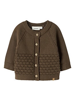 NBNNOBIR LS KNIT CARD LIL Teak
