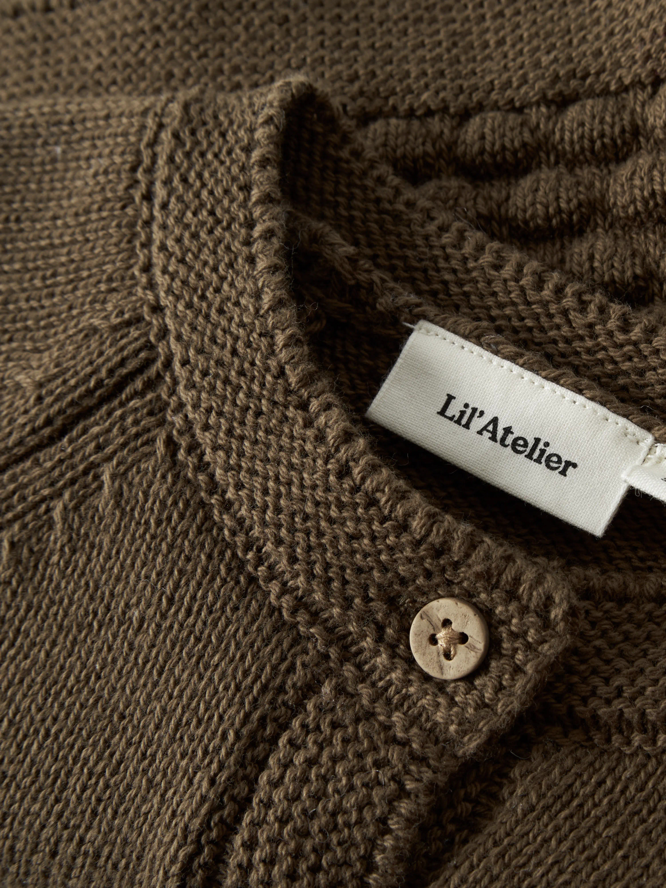 NBNNOBIR LS KNIT CARD LIL Teak - 4