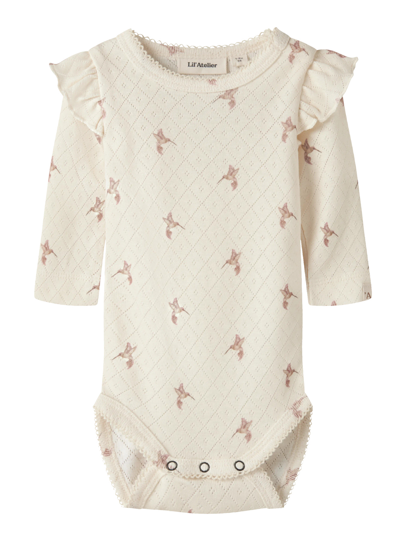 NBFRACHELLO TYL LS SLIM BODY HEA LIL Turtledove BIRD