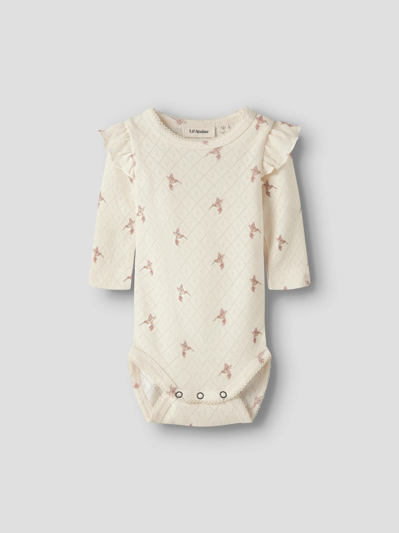 NBFRACHELLO TYL LS SLIM BODY HEA LIL Turtledove BIRD - 2