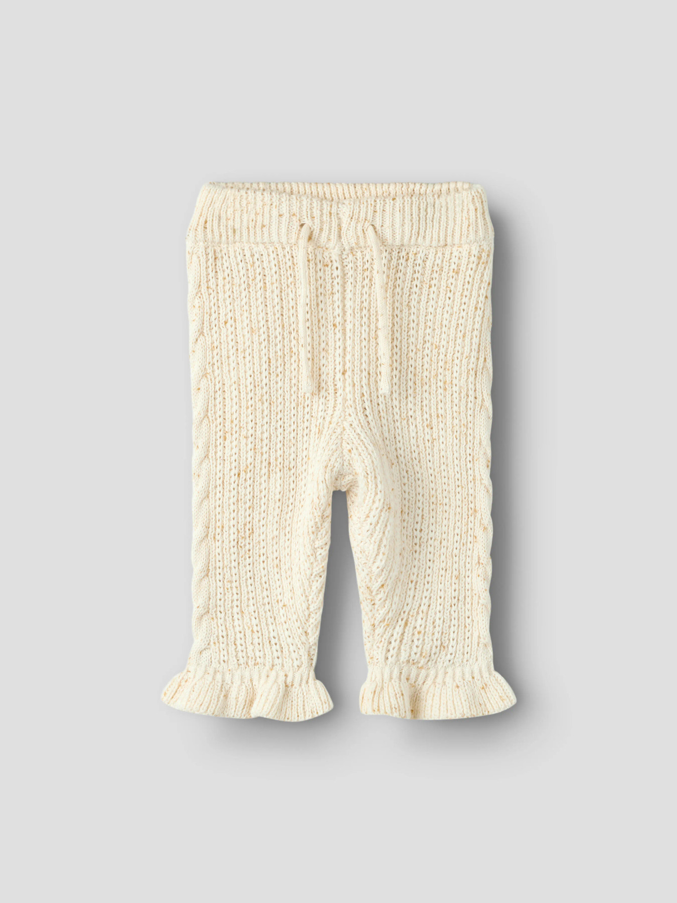 NBFGALTO KAB KNIT PANT LIL Turtledove - 2