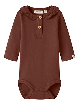 NBFTHORO HOU LS SLIM BODY LIL Mahogany