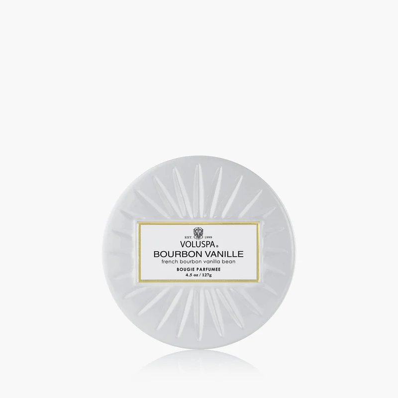 Voluspa Bourbon Vanille Mini Tin 