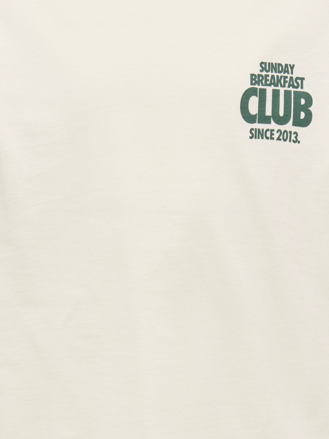 OSJFRED RUN CLUB BOXY SS TEE Egret BREAKFAST CLUB - 5