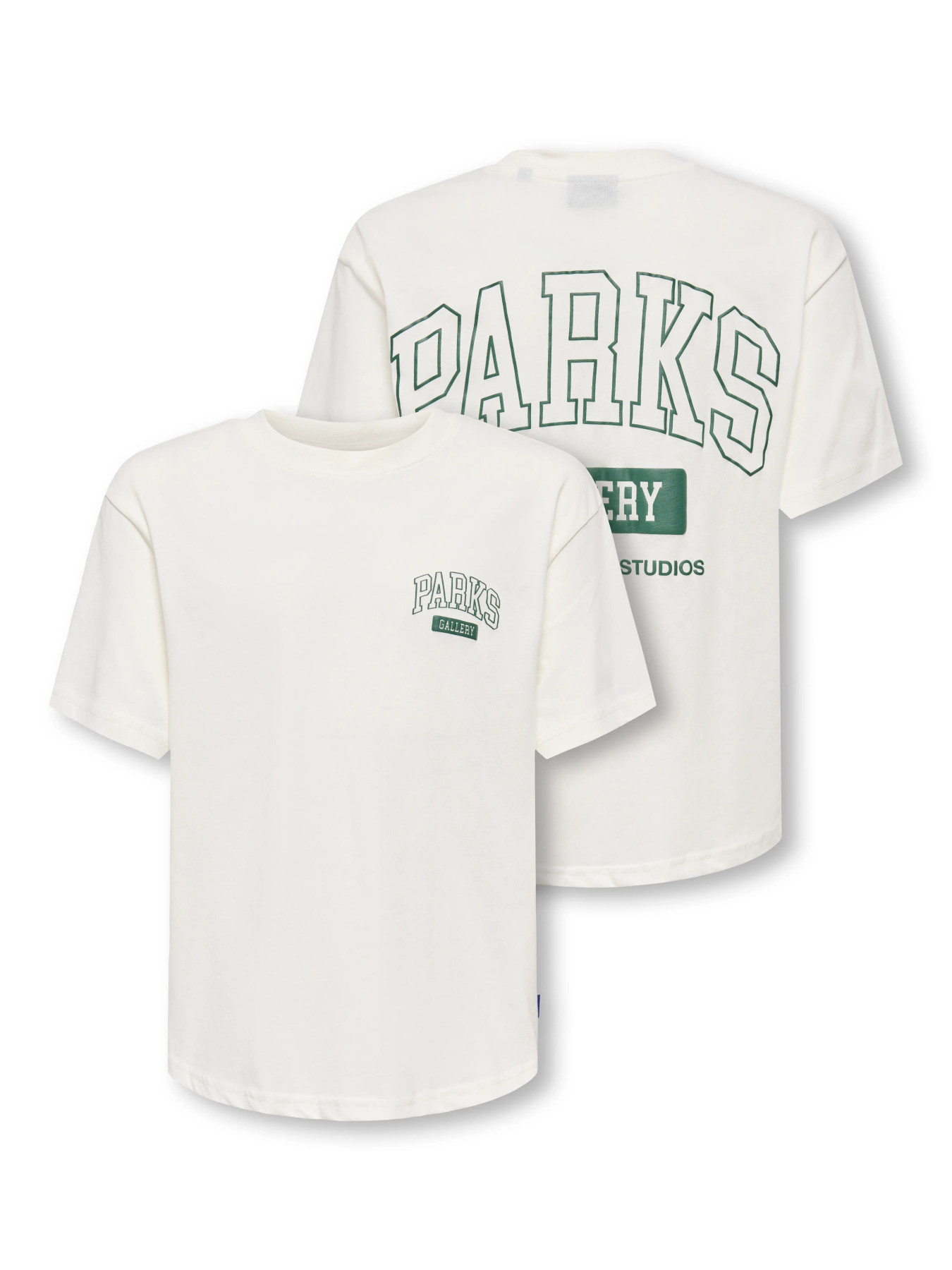 OSJPARKS GALLERY SS RLX TEE Cloud Dancer PARKS - 3