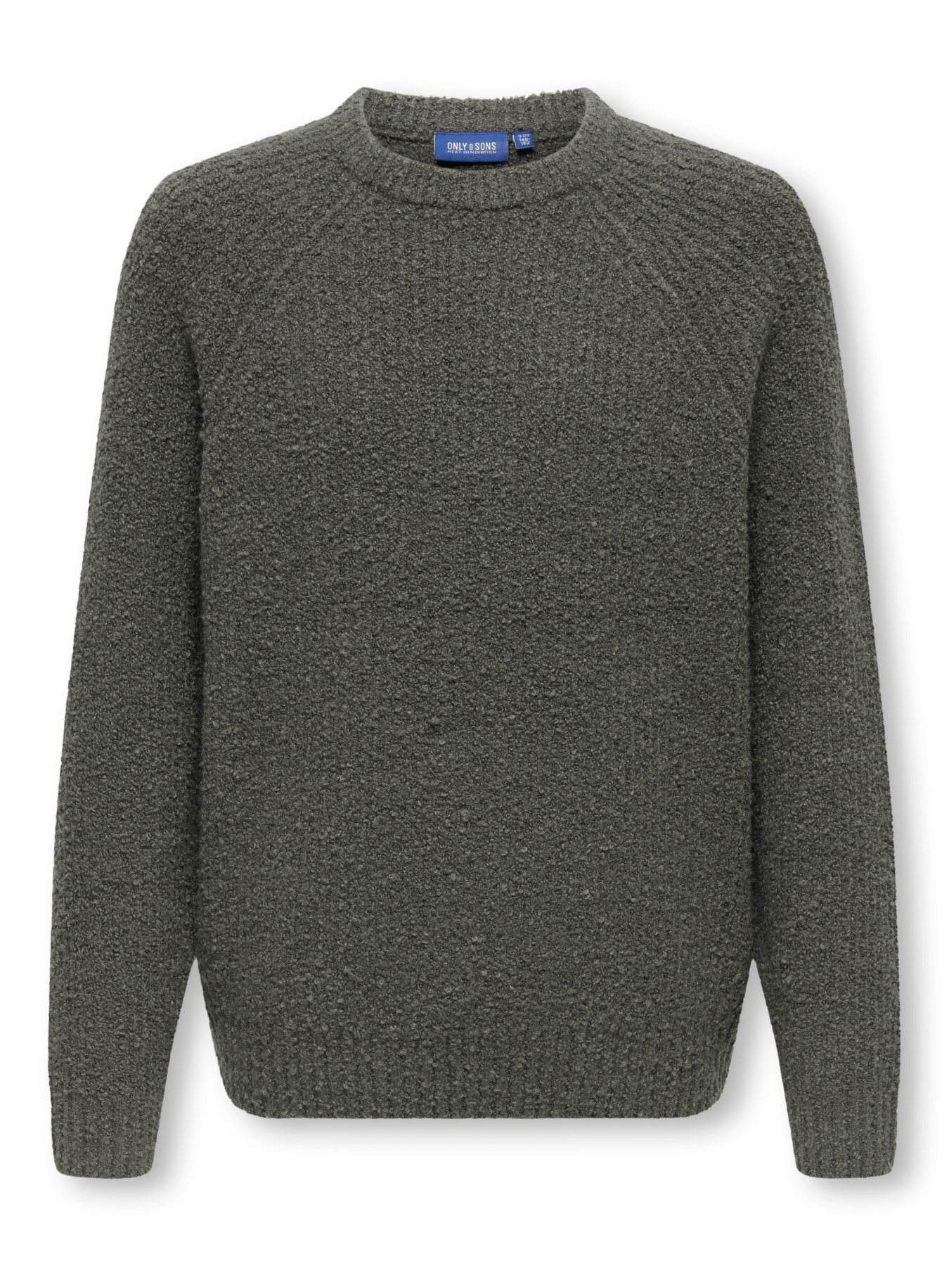 OSJDALE RLX LS RAGLAN KNIT Beluga