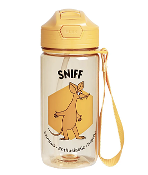Mumin Vattenflaska 5,5 dl - Personligheter - Sniff Orange