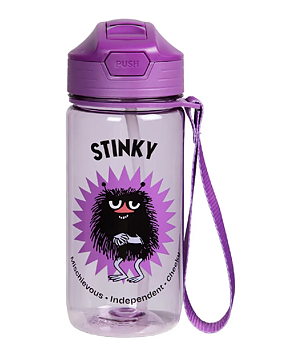 Mumin Vattenflaska 5,5 dl - Personligheter - Stinky Lila