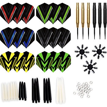 Darts + Accessory Kit- 90-Pieces 