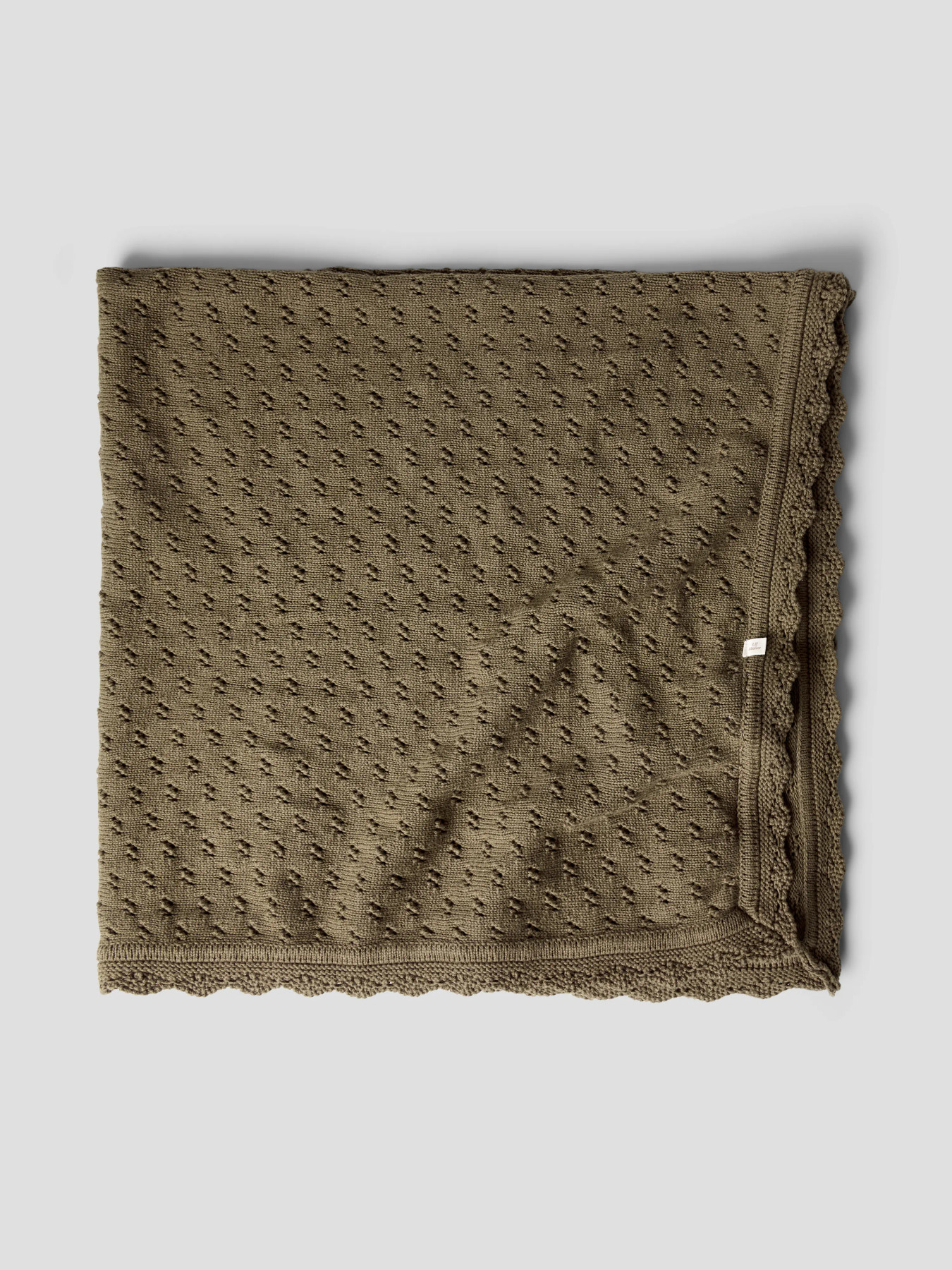 NBNNILIO KNIT BLANKET LIL Teak - 3