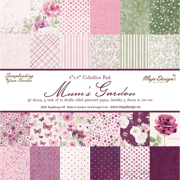 MD 1338 PP 6x6 -Mums Garden