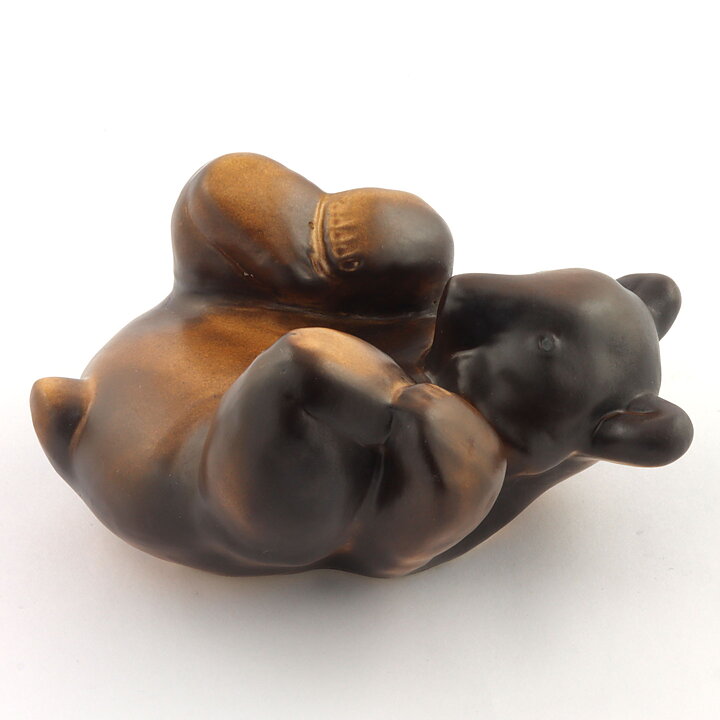 アラビア社　ブラウンのクマ 12/6cm  1960年代