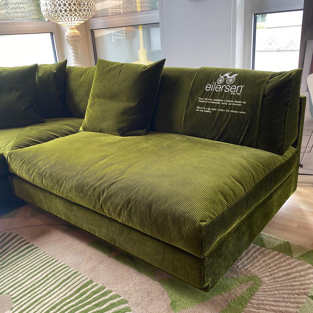 Great Ash Soffa 300 x 220 cm (Munster Grön 0009) Designfynd/Skyltex*  - Eilersen - 2