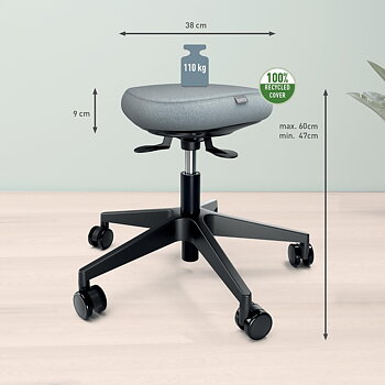 Åkstol LEITZ Active Balance