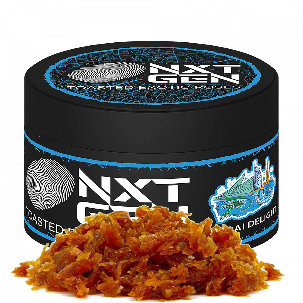  Vattenpipasmak NXTGEN-Dubai Delight  (Tropisk frukt, Honung och Ros)