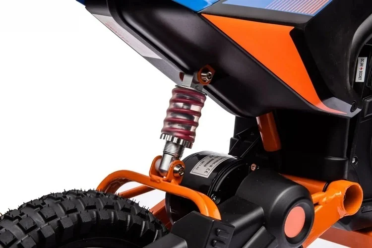 Elektrisk Crossbike för Barn 24V 250W – Blå/Orange - 12