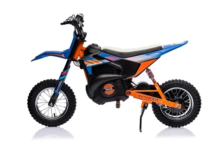 Elektrisk Crossbike för Barn 24V 250W – Blå/Orange - 5